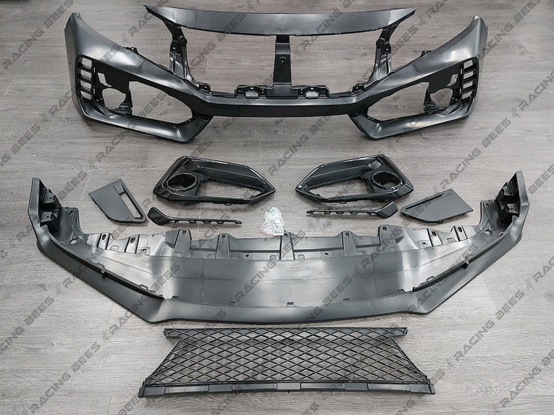 2016-2021 Honda Civic Coupe/Sedan/Hatchback Face-Lift Type R Style Front Bumper Conversion