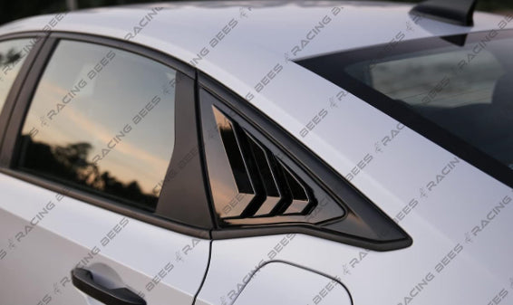 2022+ Honda Civic Sedan Side Window Louvers (Black)