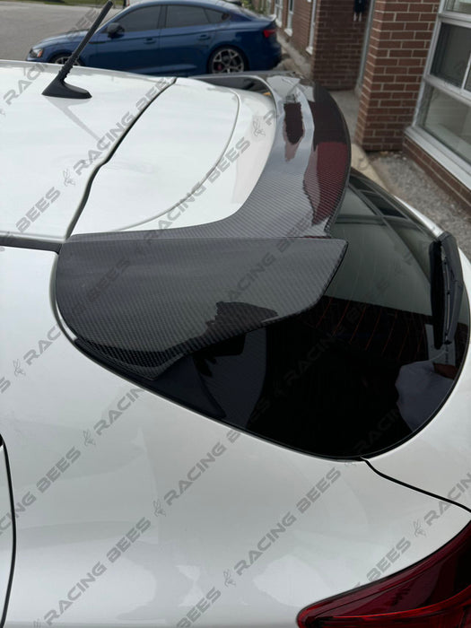 2014-2018 Mazda 3 Hatchback H Style Trunk Spoiler (Carbon Fiber)