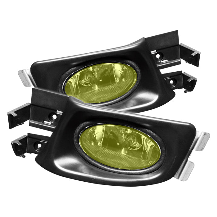 Yellow Fog light kit OEM style for 03-05 Honda Accord 4D Sedan