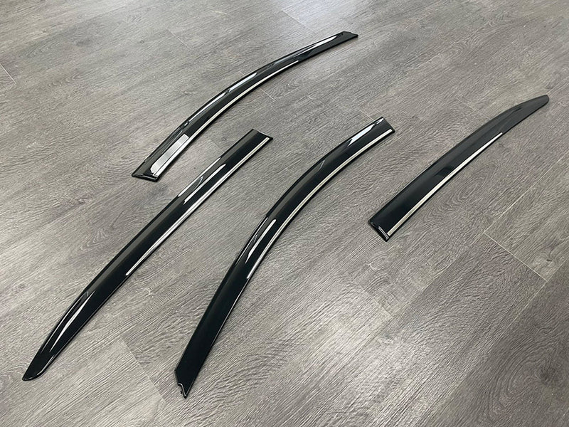 Window Visor for 2014-2018 Mazda 3, 4/5D Lower chrome Trim