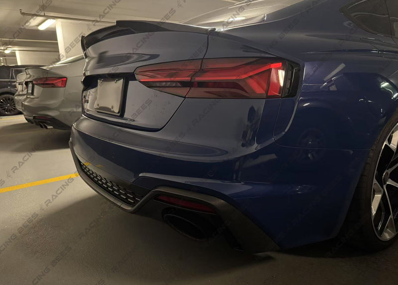 2018-2023 Audi B9 A5/S5/RS5 Sportback V Style Trunk Spoiler(Carbon Fiber)