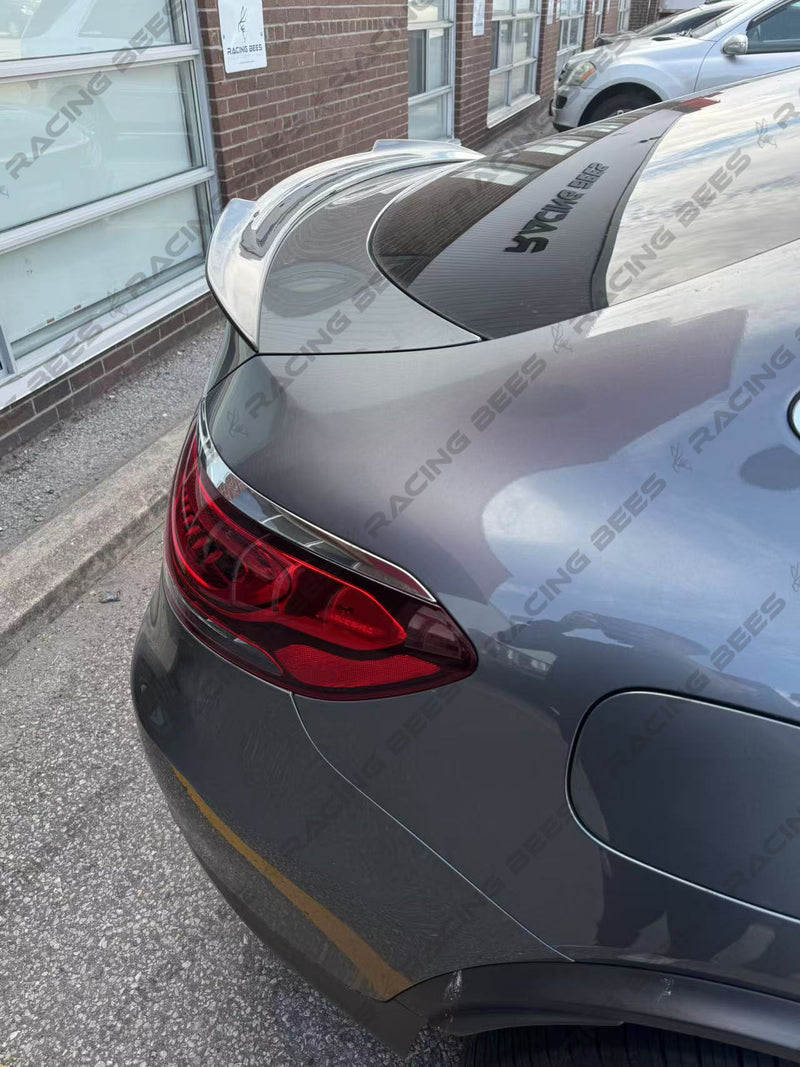 2017-2022 Mercedes-Benz GLC Class Coupe V Style Trunk Spoiler (Carbon Fiber)