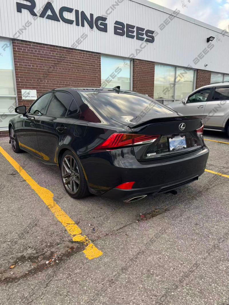 2014-2020 Lexus IS250/300/350 AS Style Trunk Spoiler (Black)