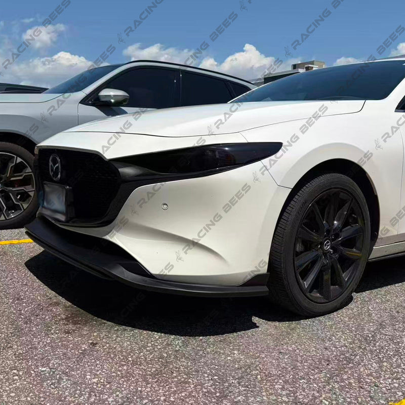 2019+ Mazda 3 Hatchback H Style Front Bumper Lip