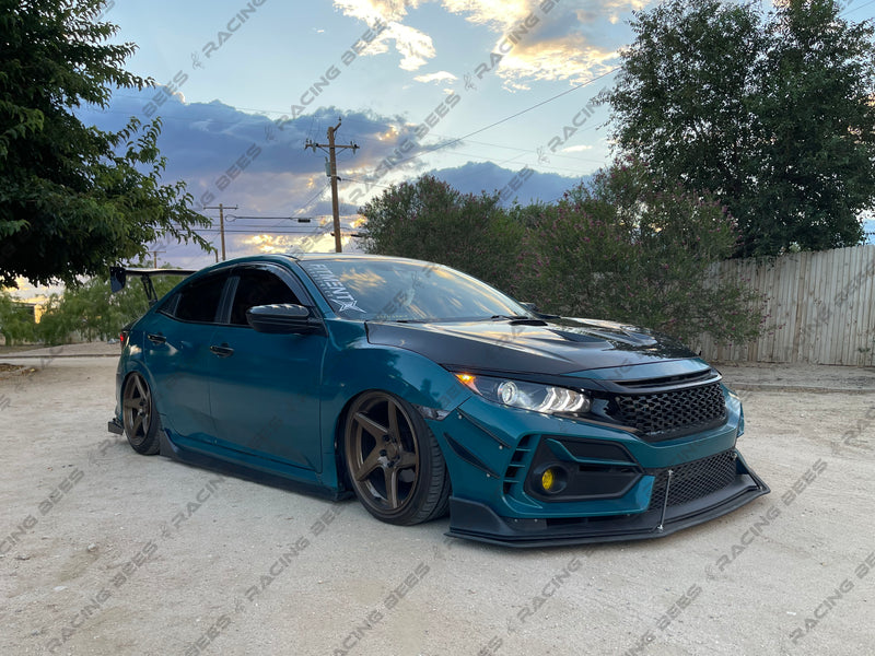 2016-2021 Honda Civic Coupe/Sedan/Hatchback Face-Lift Type R Style Front Bumper Conversion