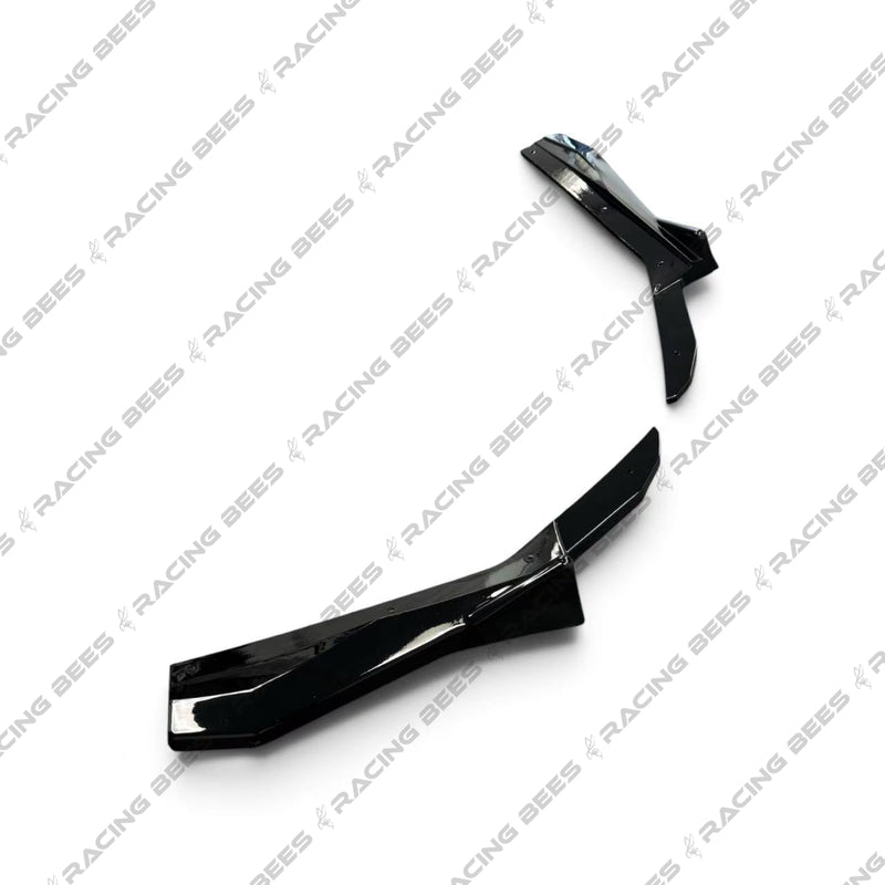2021+ Lexus IS300 IS350 NA Style Rear Bumper Spats (BLACK)