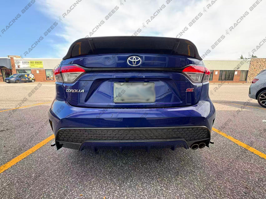 2020-2024 Toyota Corolla Sedan R Style Trunk Spoiler (Black)
