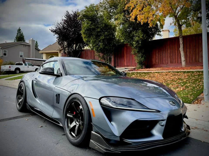 2020+ Toyota Supra A90/A91 VRS Style Front Bumper Lip (Carbon Fiber)