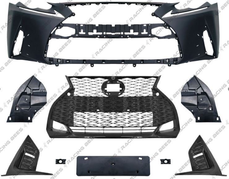 2014-2016 Lexus IS250/300/350 3IS to 4IS F-Sport Front Bumper Conversion