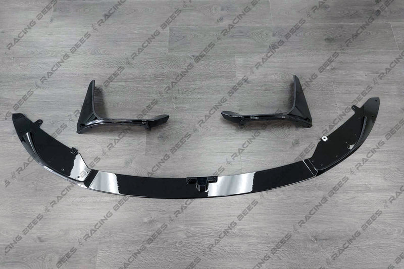 2015-2019 BMW F80/F82 M3/M4 M-Performance Style Front Bumper Lip (Black)
