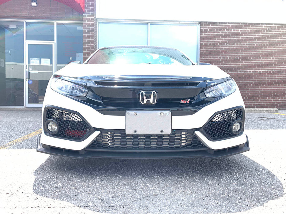 Fog Light Covers for 2016 2017 2018 2019 2020 Honda Civic Si FK7 only (Open Mesh)
