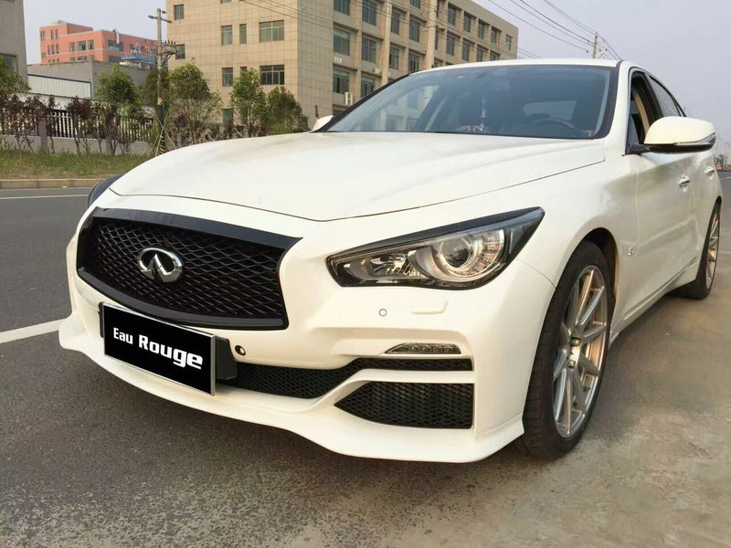 2014-2023 Infiniti Q50 Eau Rouge Style Front Bumper Conversion