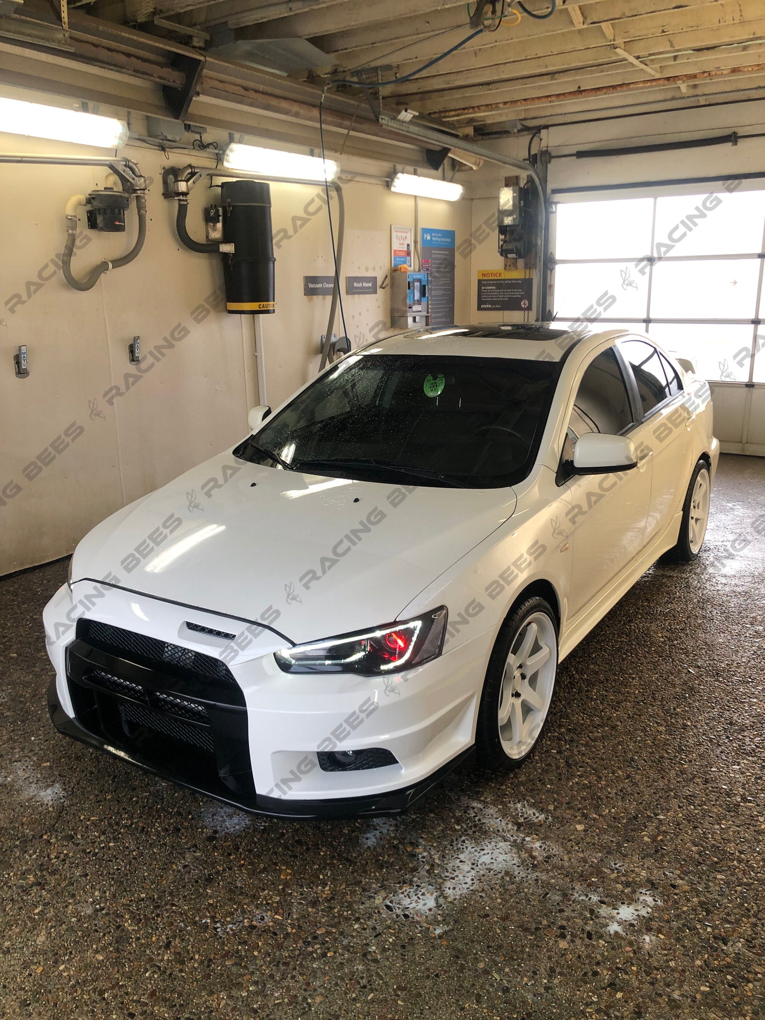 2008-2017 Mitsubishi Lancer VRS Style Front Bumper Conversion — RACINGBEES