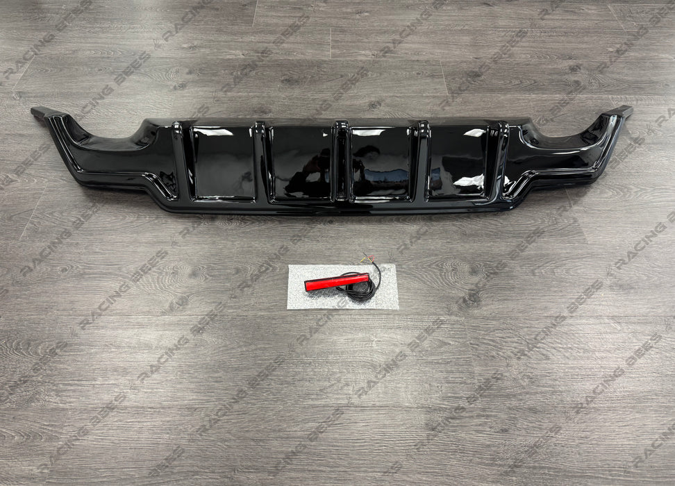 2021+ Lexus IS300 IS350 Rear Bumper Diffuser (BLACK)