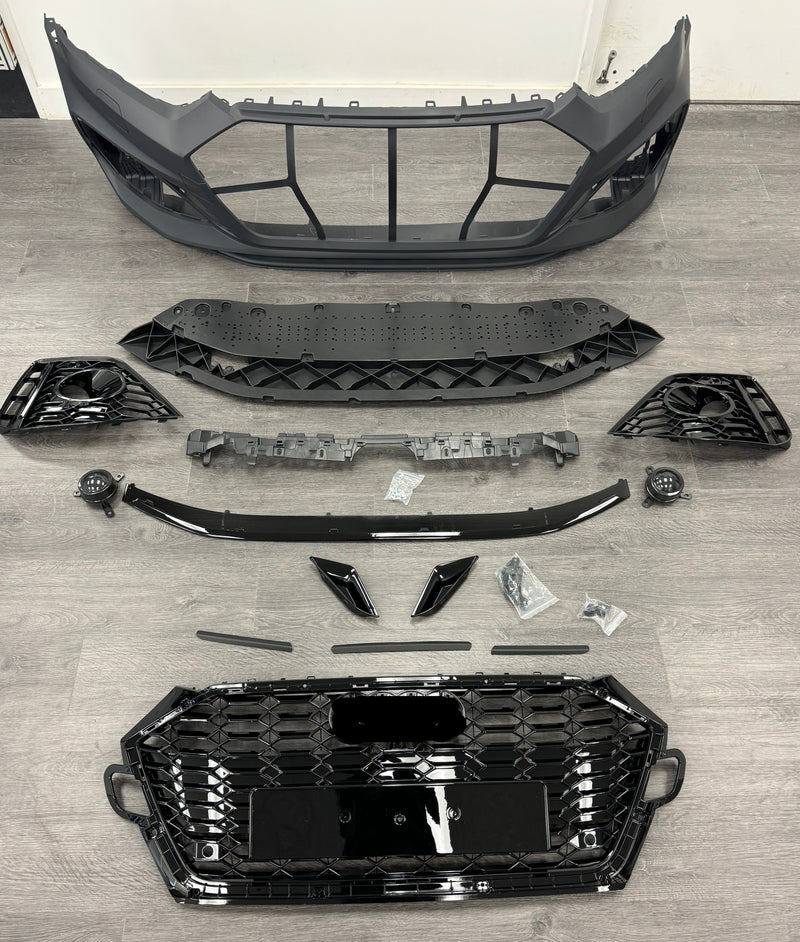 2018-2019 Audi A5/S5 B9 to B9.5 2021+ RS5 Style Front Bumper Conversion