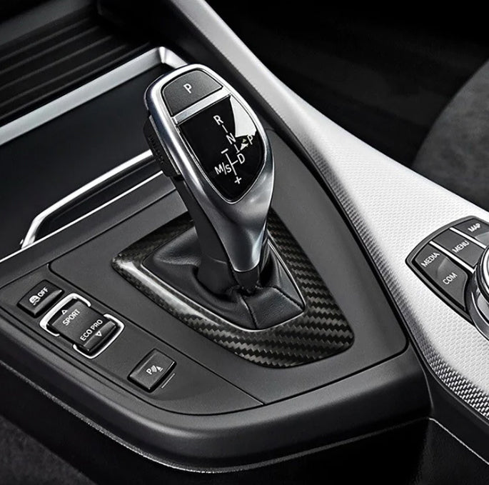 BMW Carbon Fiber Gear Shift Console Cover for BMW F Series (Carbon Fiber)