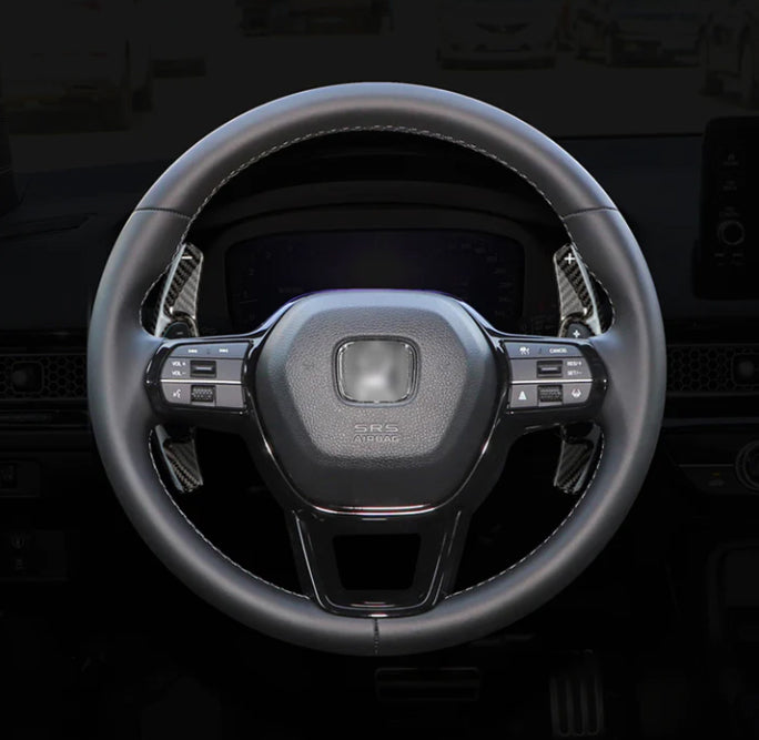 2022+ Honda Civic Paddle Shifter Extensions (Carbon Fiber)