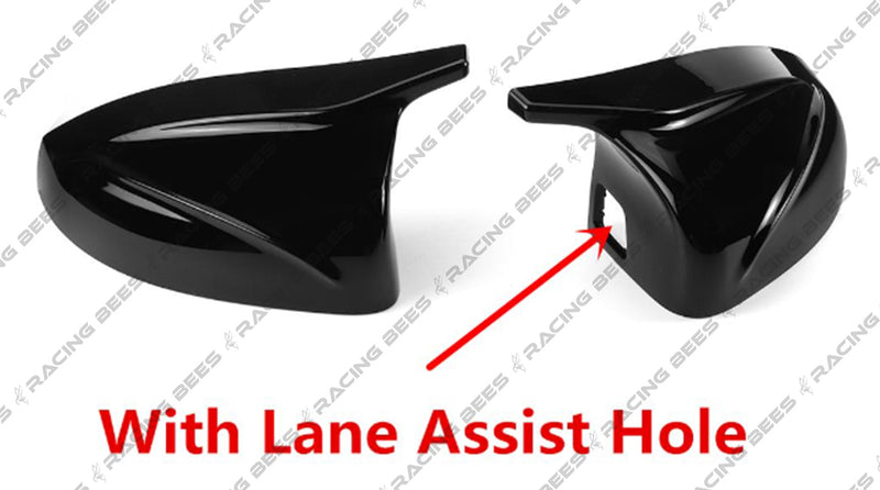 2014-2020 Audi A3/S3 Mirror Covers (Black)