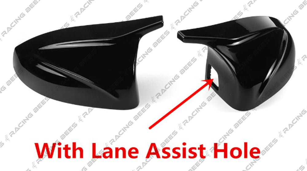 2014-2020 Audi A3/S3 Mirror Covers (Black)