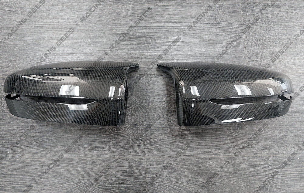 2018-2023 F90/F91/F92/F93 BMW M5/M8 M Inspired Style Mirror Caps (Carbon Fiber)