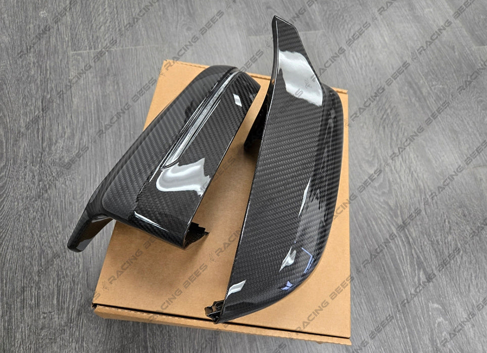 Carbon Fiber Pattern Lower Window Trim For 2017-2023 BMW G30 G31 5 Series – 4-Piece Set