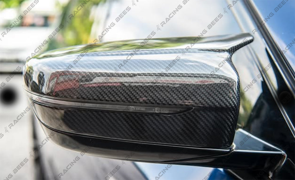 2017-2023 BMW G30 5 Series M Inspired Style Mirror Caps (Carbon Fiber)