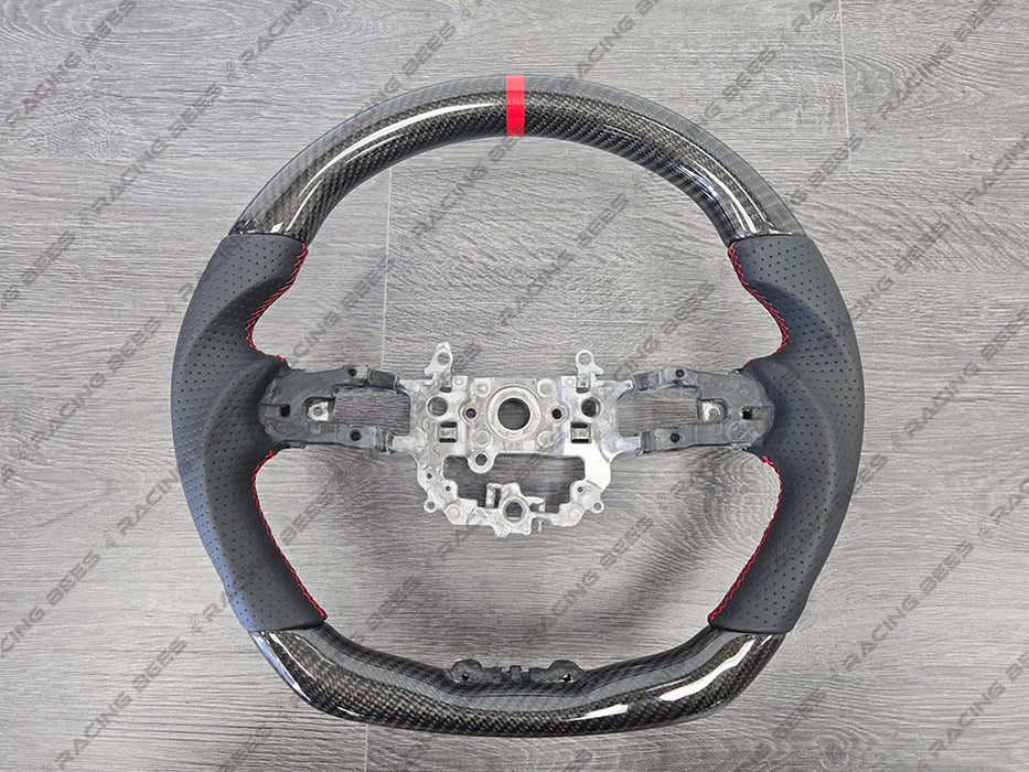 2022+ Honda Civic Steering Wheel R1 Concept Style (Carbon Fiber)