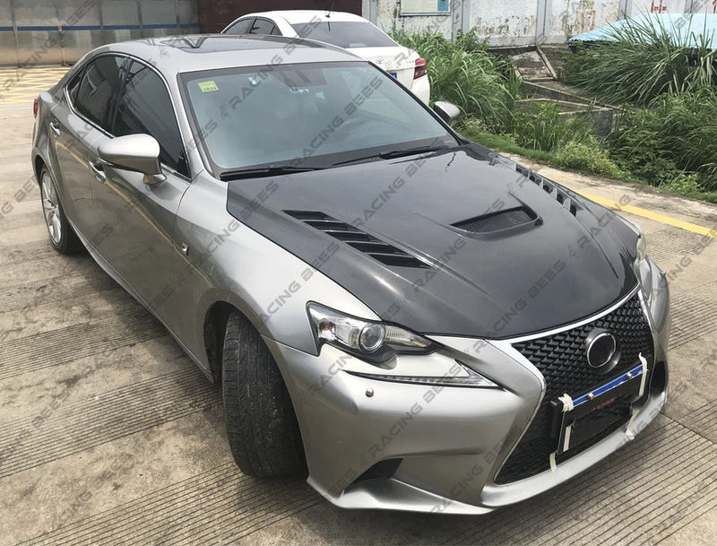2014-2020 Lexus IS DTM Style Hood (Carbon Fiber)