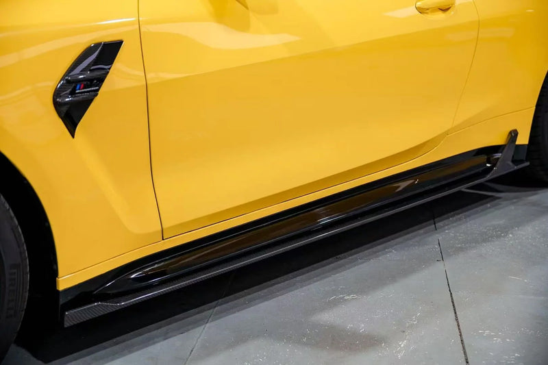 2021+ BMW G82/G83 M4 BTD Style Side Skirts (Carbon Fiber)