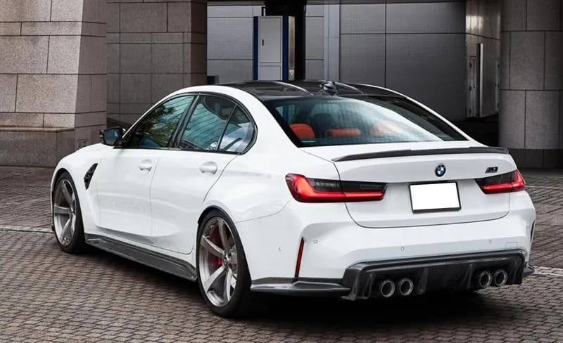 2021+ BMW G80/G82 3D Style Rear Diffuser (Carbon Fiber)