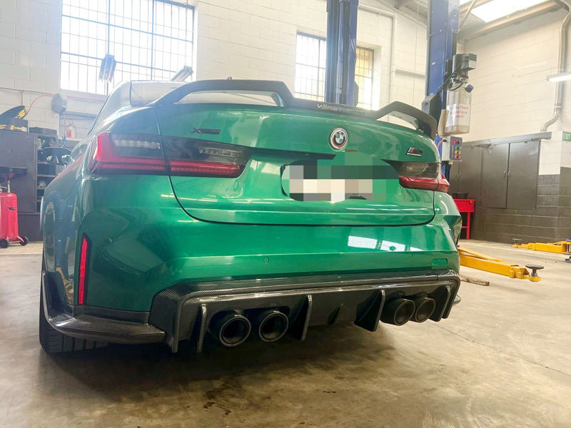 2021+ BMW G80/G82 3D Style Rear Diffuser (Carbon Fiber)