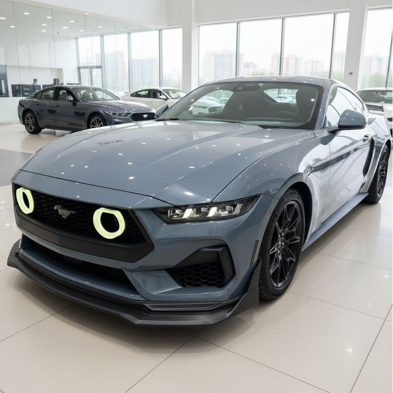 2024-2026 Ford Mustang V Style Front Bumper Lip