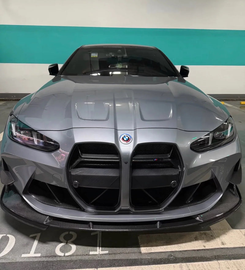 2021+ BMW G80/G82/G83 M3/M4 3D Style Front Lip (Carbon Fiber)