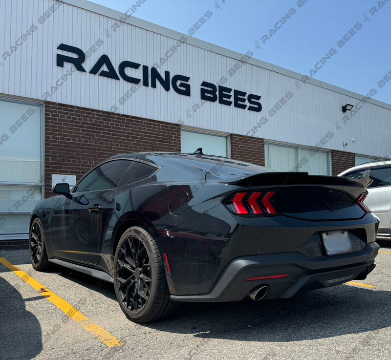 2024+ Ford Mustang Rear Trunk Spoiler GT Style (Black)