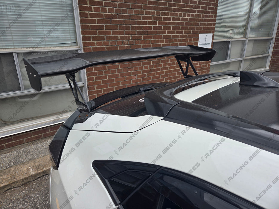 2017-2021 Honda Civic Hatchback VTX Style Trunk Spoiler (Carbon Fiber)