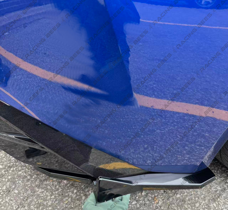 2021+ Lexus IS300 IS350 NA Style Rear Bumper Spats (BLACK)