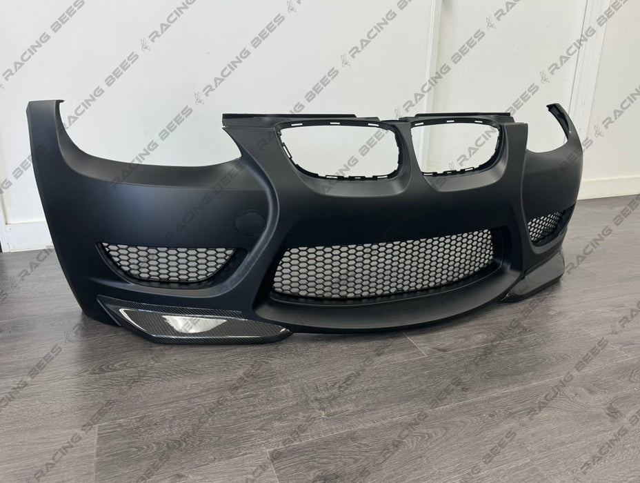 2007-2010 BMW E92/E93 3 Series 2 Door AMS Style Front Bumper Conversion + Splitters