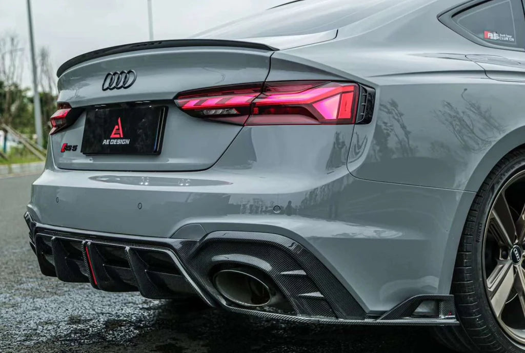 2021+ Audi B9.5 RS5 AE Design Rear Diffuser (Carbon Fiber) *Special Order Only*