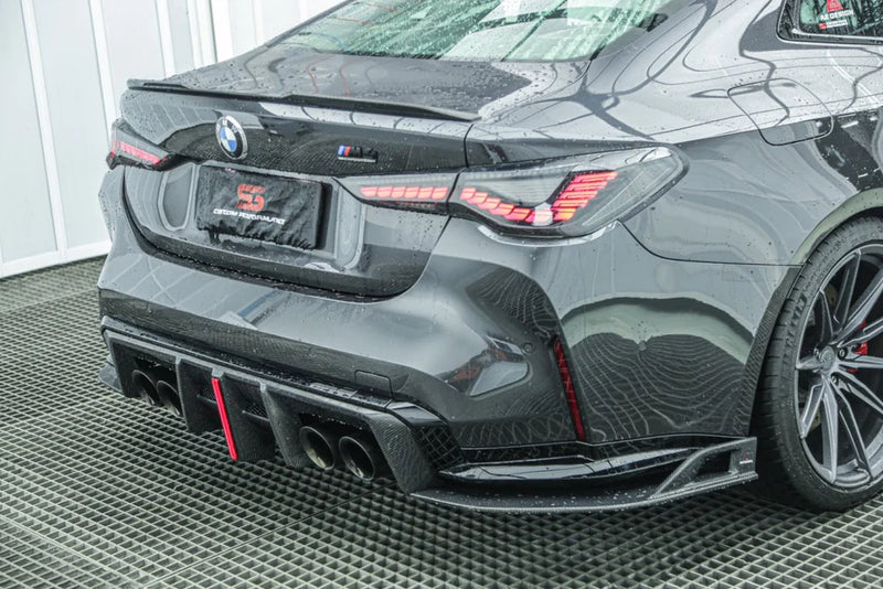 2021+ BMW G80/G82/G83 M3/M4 AE Design Rear Diffuser (Carbon Fiber) *Special Order Only*