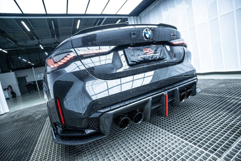 2021+ BMW G80/G82/G83 M3/M4 AE Design Rear Diffuser (Carbon Fiber) *Special Order Only*
