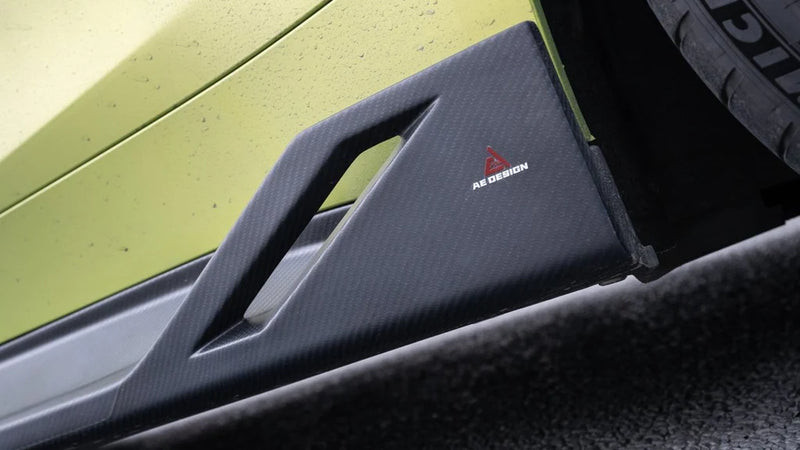 2021+ BMW G82/G83 M4 AE Design Side Skirts (Carbon Fiber) *Special Order Only*