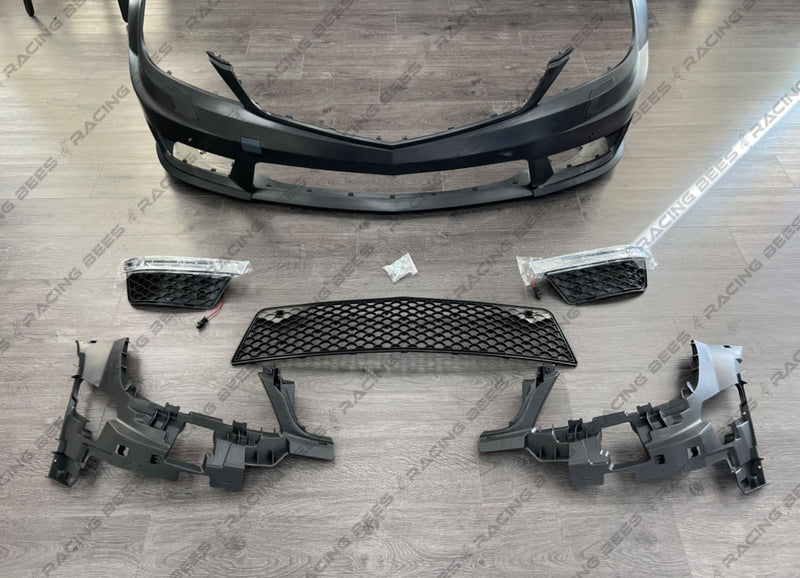 2012-2014 Mercedes-Benz C Class AMG C63 Style Front Bumper