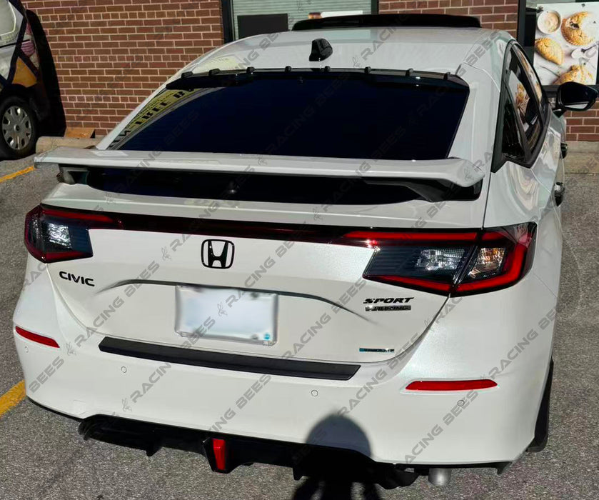 2022+ Honda Civic Hatchback Rear Roof Spoiler (Black)