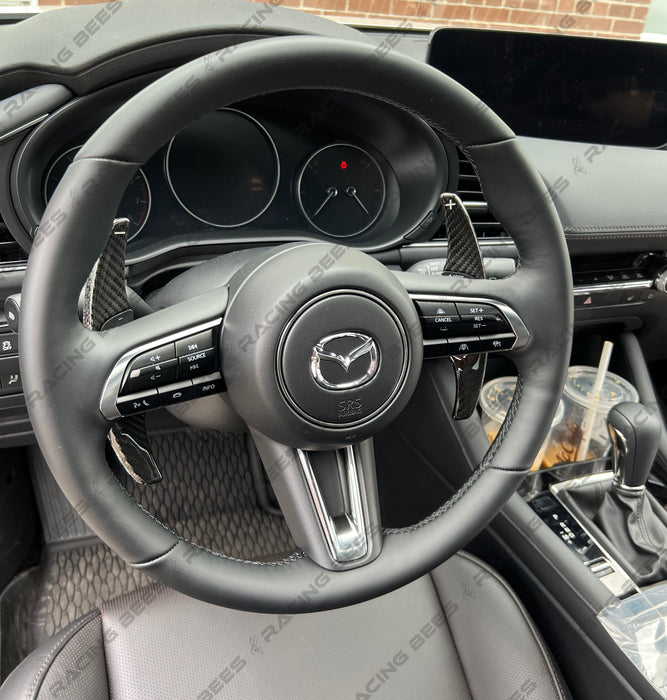 2019+ Mazda 3 Paddle Shifter Extensions (Carbon Fiber)