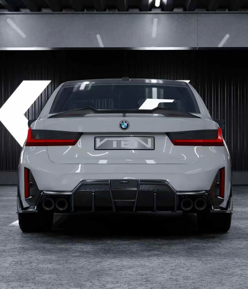 2023+ BMW G20 3 Series VT2 Style Rear Diffuser (Quad Outlet)