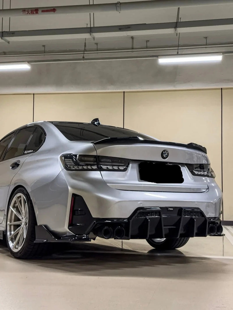 2023+ BMW G20 3 Series VT2 Style Rear Diffuser (Quad Outlet)