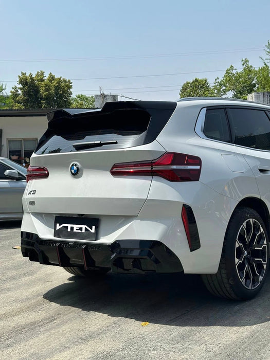 2025-2026 BMW G45 X3 V Style Rear Diffuser (Black)