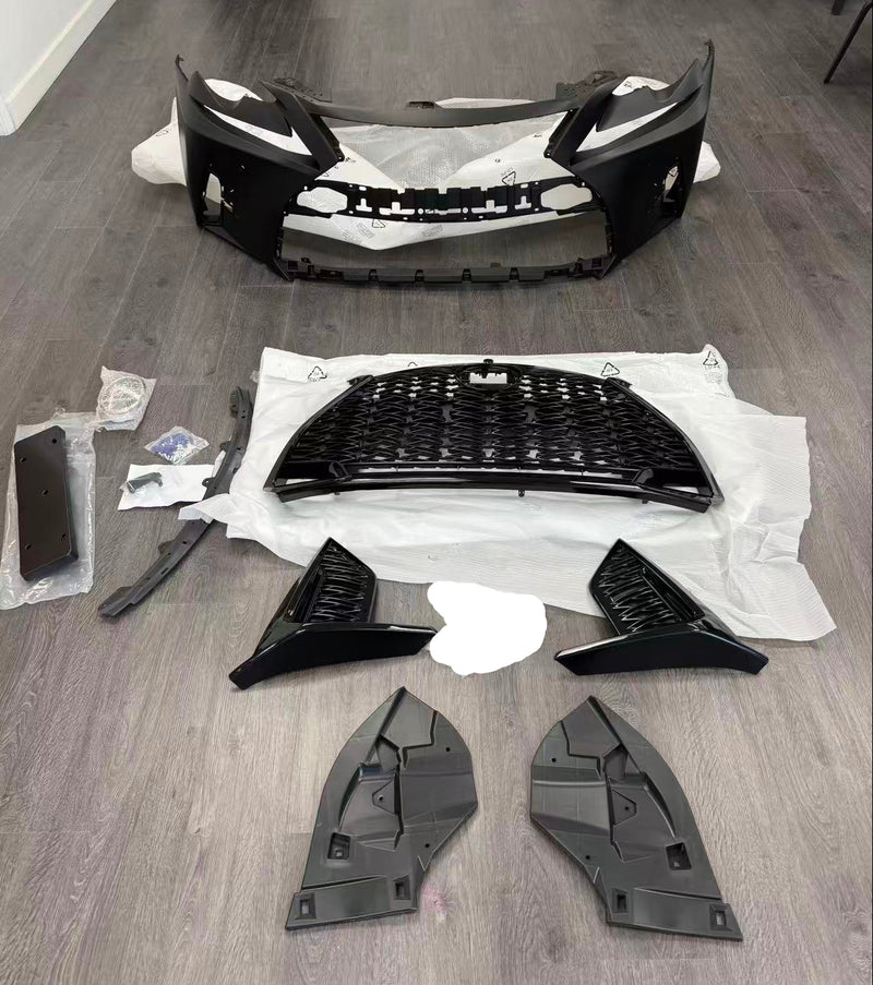 2014-2016 Lexus IS250/300/350 3IS to 4IS F-Sport Front Bumper Conversion