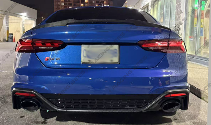 2018-2023 Audi B9 A5/S5/RS5 Sportback V Style Trunk Spoiler(Carbon Fiber)
